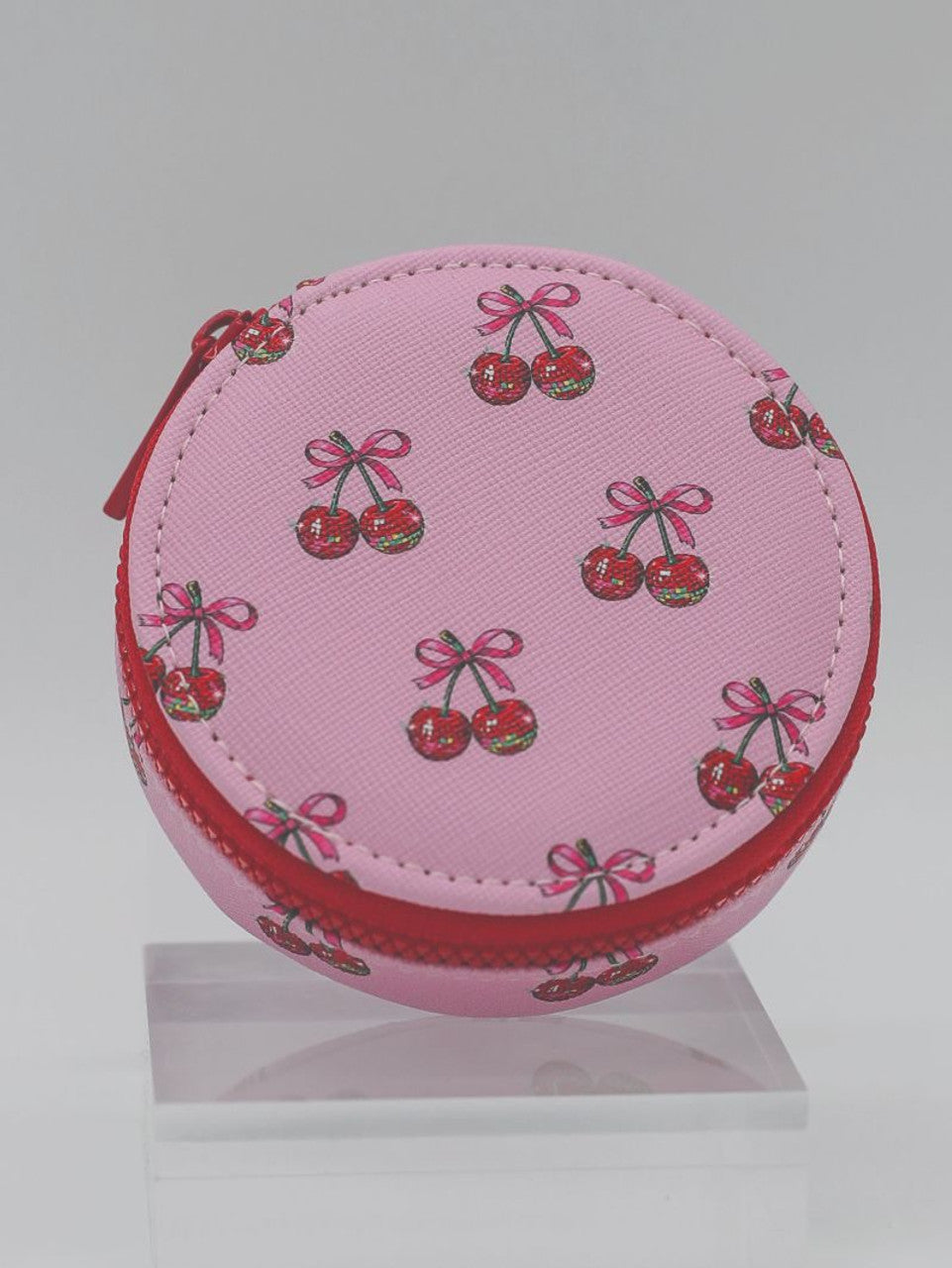 Cherry Patterned Pill Case