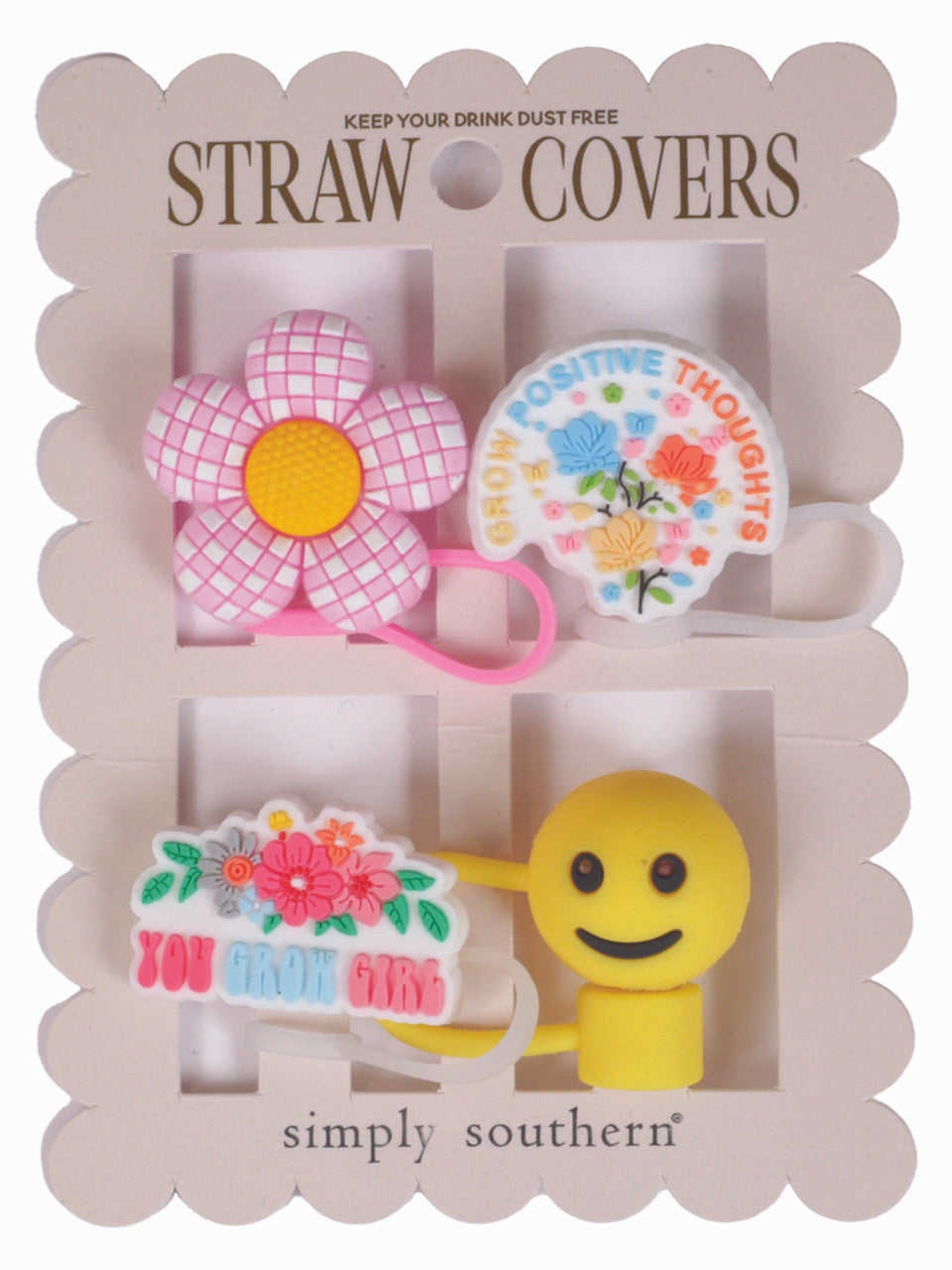 Simply Southern Straw Covers - Positive