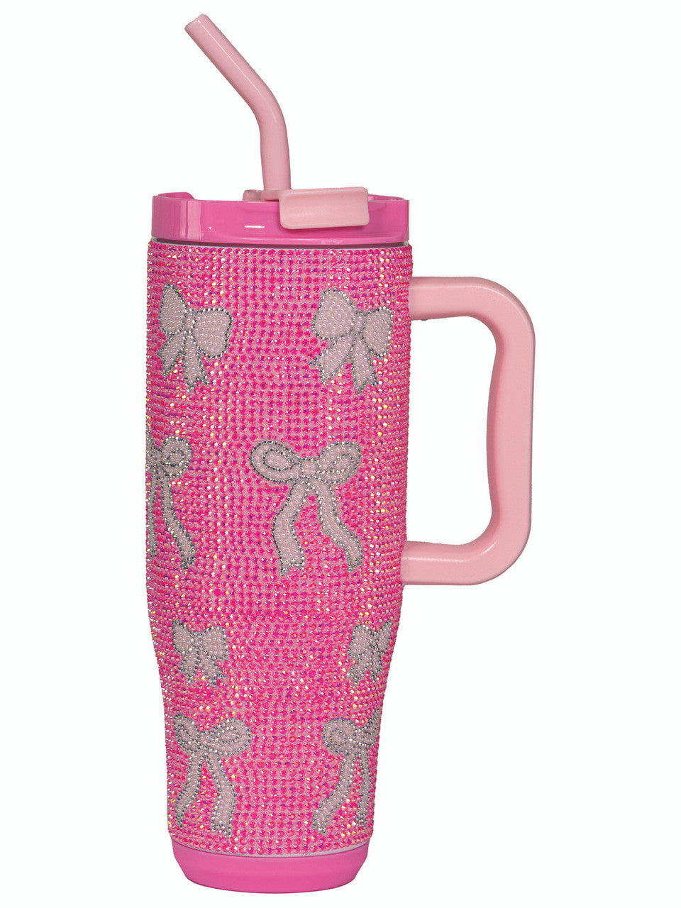 Sequin Bow Tumbler (40oz)