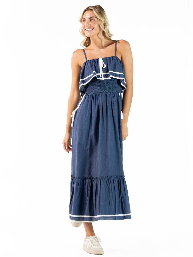 The Nautical Dress - Navy