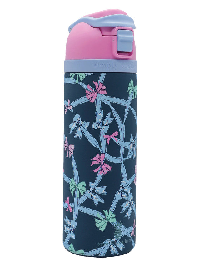 Ribbon Patterned 24 oz Tumbler Bottle