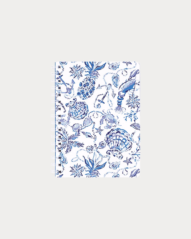 Mini Notebook - Resort White Barefoot Beachcombers