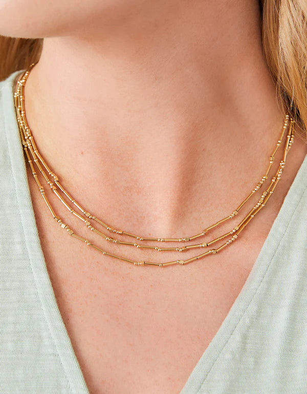 Mermazing Layered Necklace, 17"