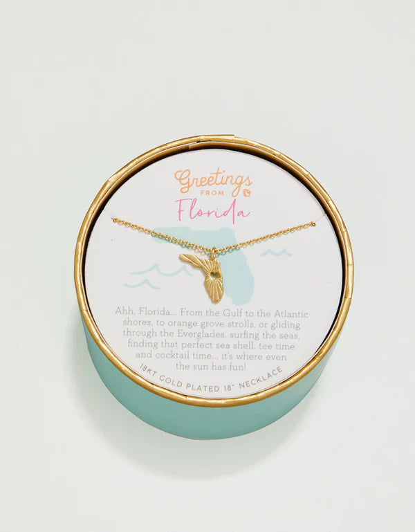 Sea La Vie Necklace Florida/State