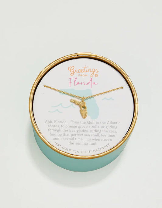 Sea La Vie Necklace Florida/State