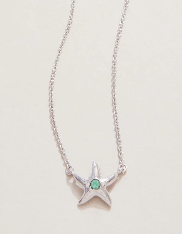 SLV Necklace 18" Friendship/Starfish