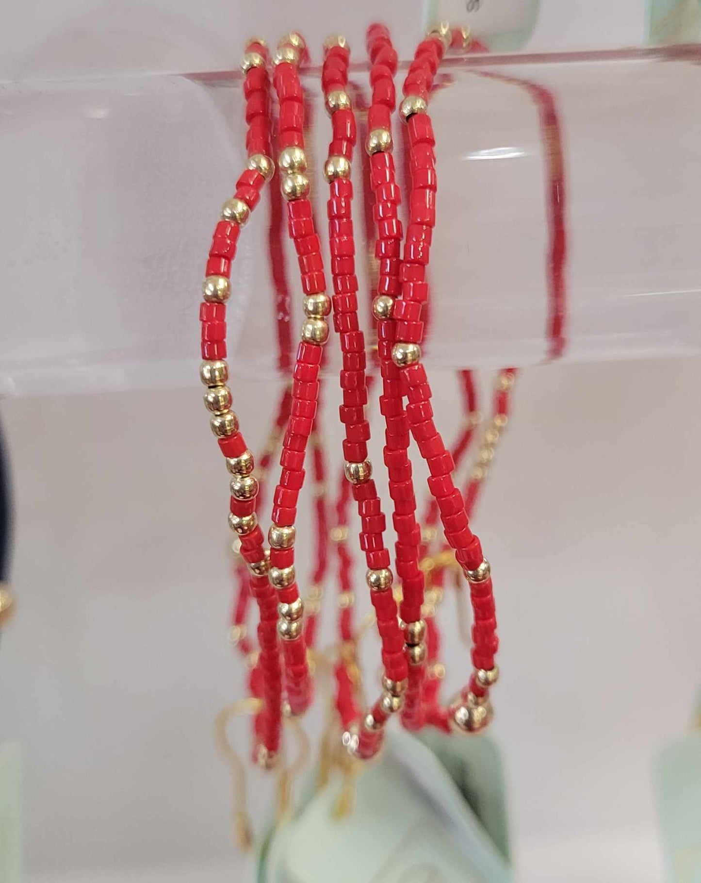 Hope Unwritten Bracelet - Bright Red