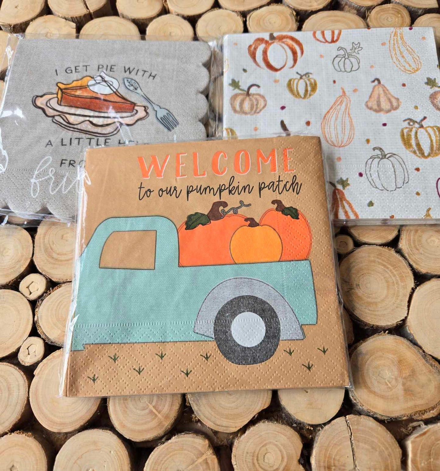 Thanksgiving Cocktail Napkin Sets