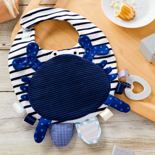 Mommy & Me Activity Bib - Crab