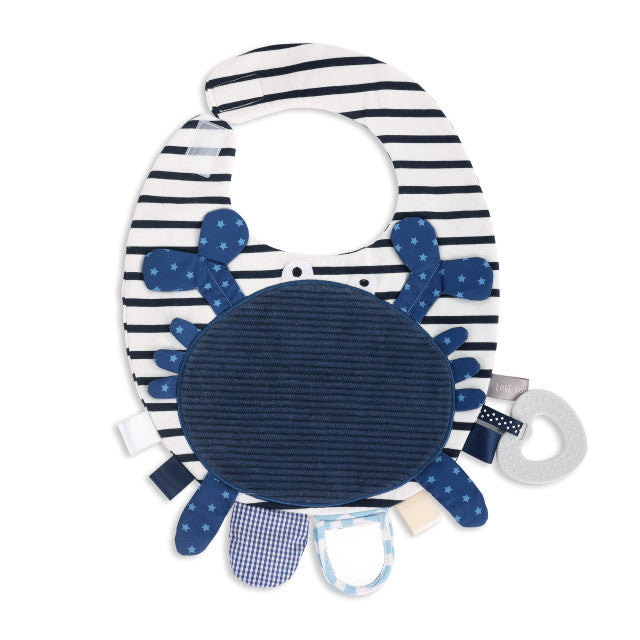 Mommy & Me Activity Bib - Crab