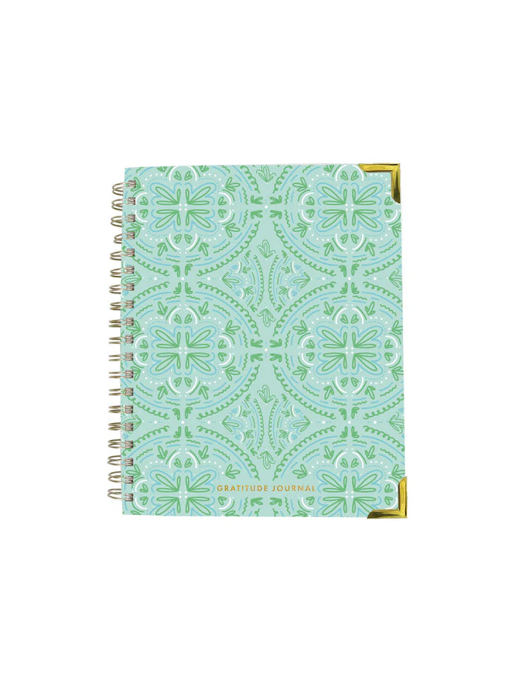 Gratitude Journal - Green Mosaic