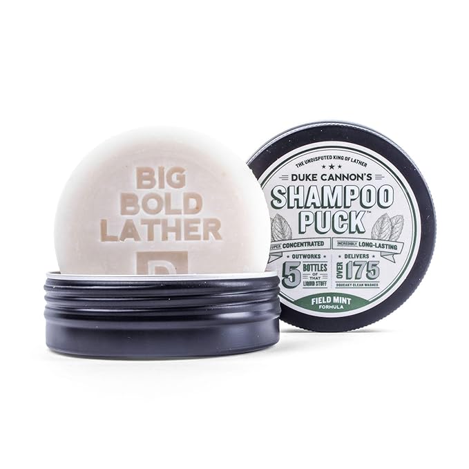 Men's Shampoo Puck - Field Mint