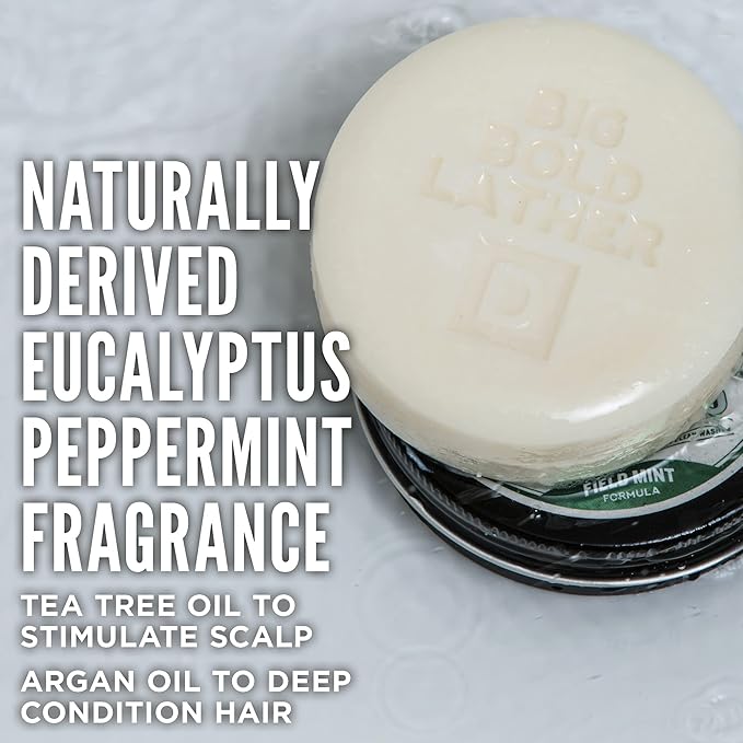 Men's Shampoo Puck - Field Mint