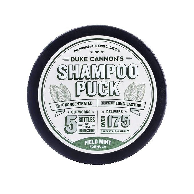 Men's Shampoo Puck - Field Mint