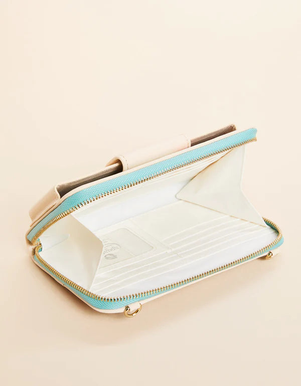 Multi Phone Crossbody Hamilton Floral Block Print