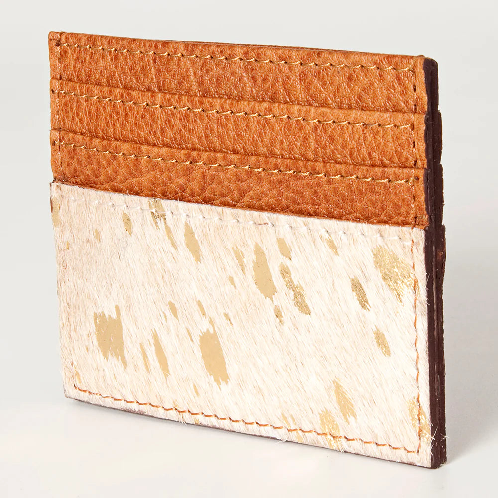 American Darling Hair on Hide Card Wallets