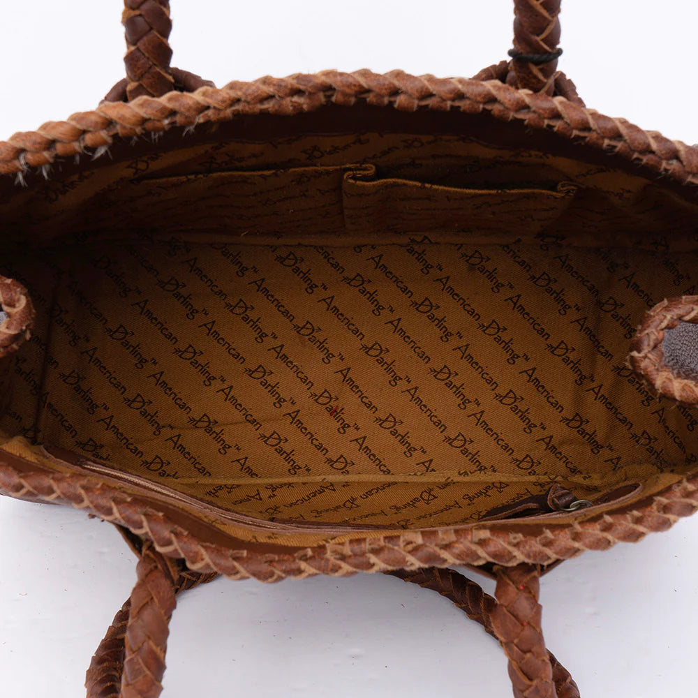 ADBGD127A - Hair on Hide Tote