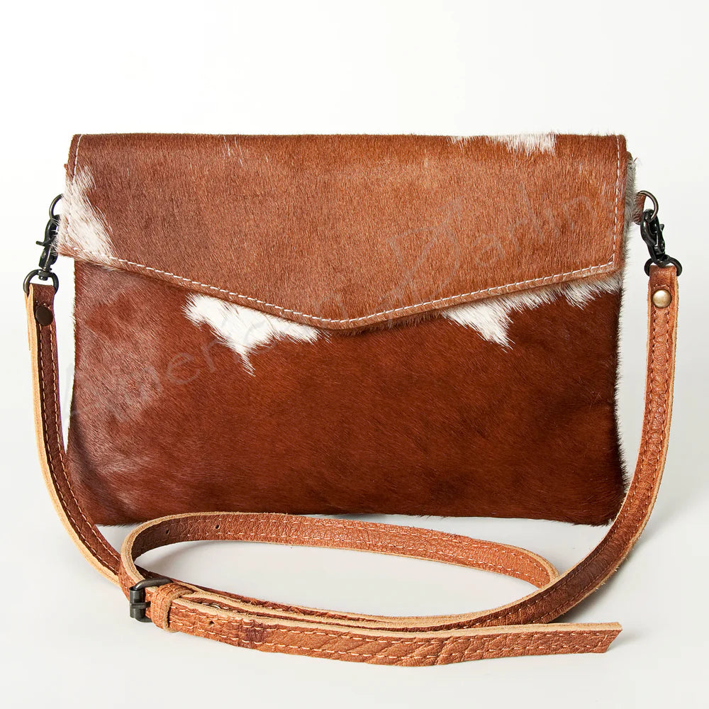 ADBGS178TAW - Hair on Hide Envelope Crossbody
