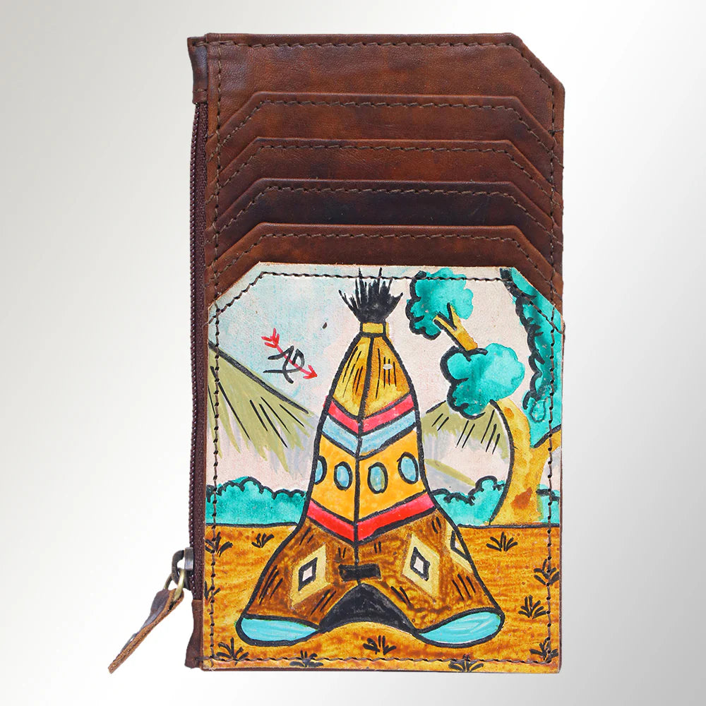 ADCCM101DR6 - Card-Holder Genuine Western Leather Women Bag