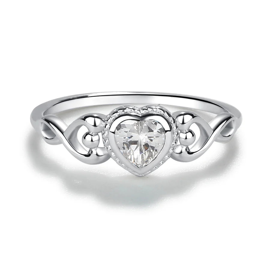 Children's Sterling Silver Birthstone Rings