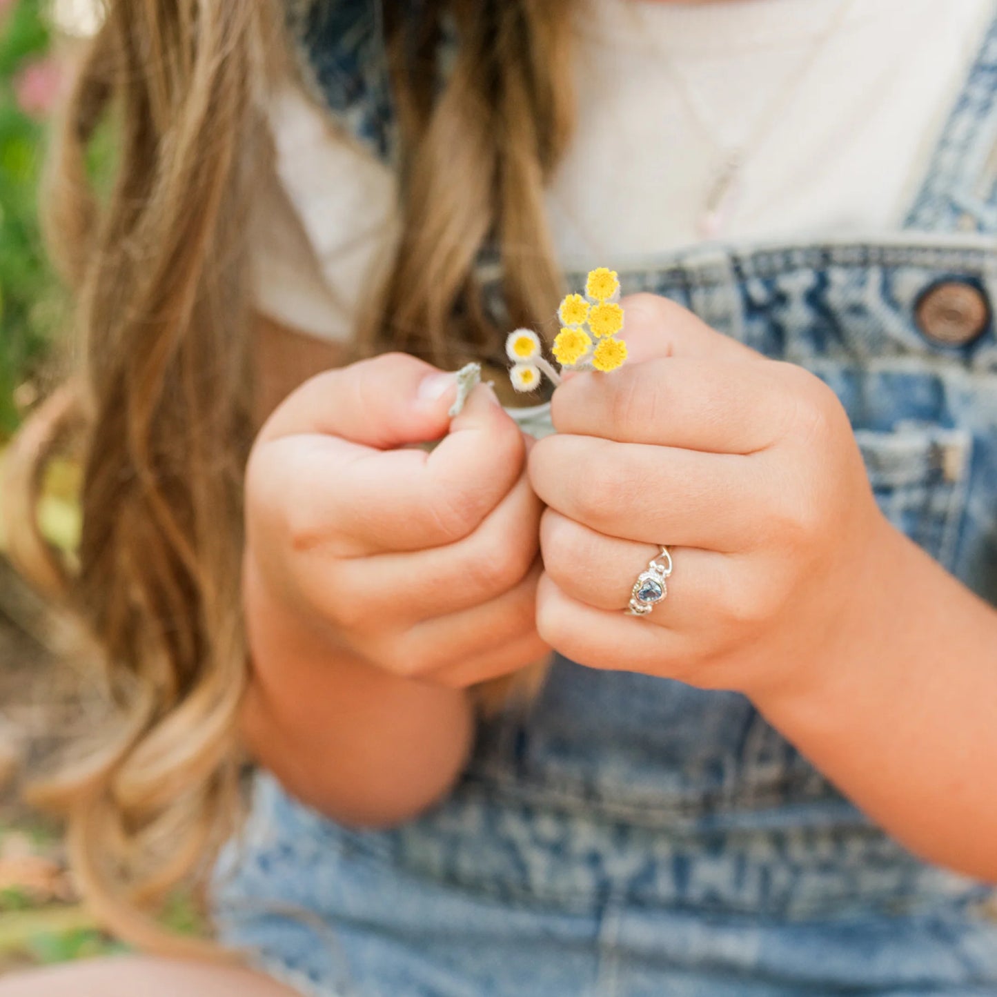 Children's Sterling Silver Birthstone Rings