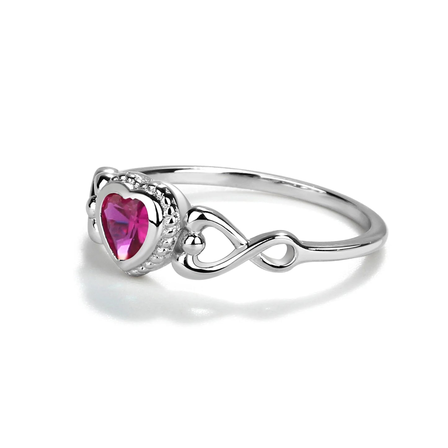 Children's Sterling Silver Birthstone Rings