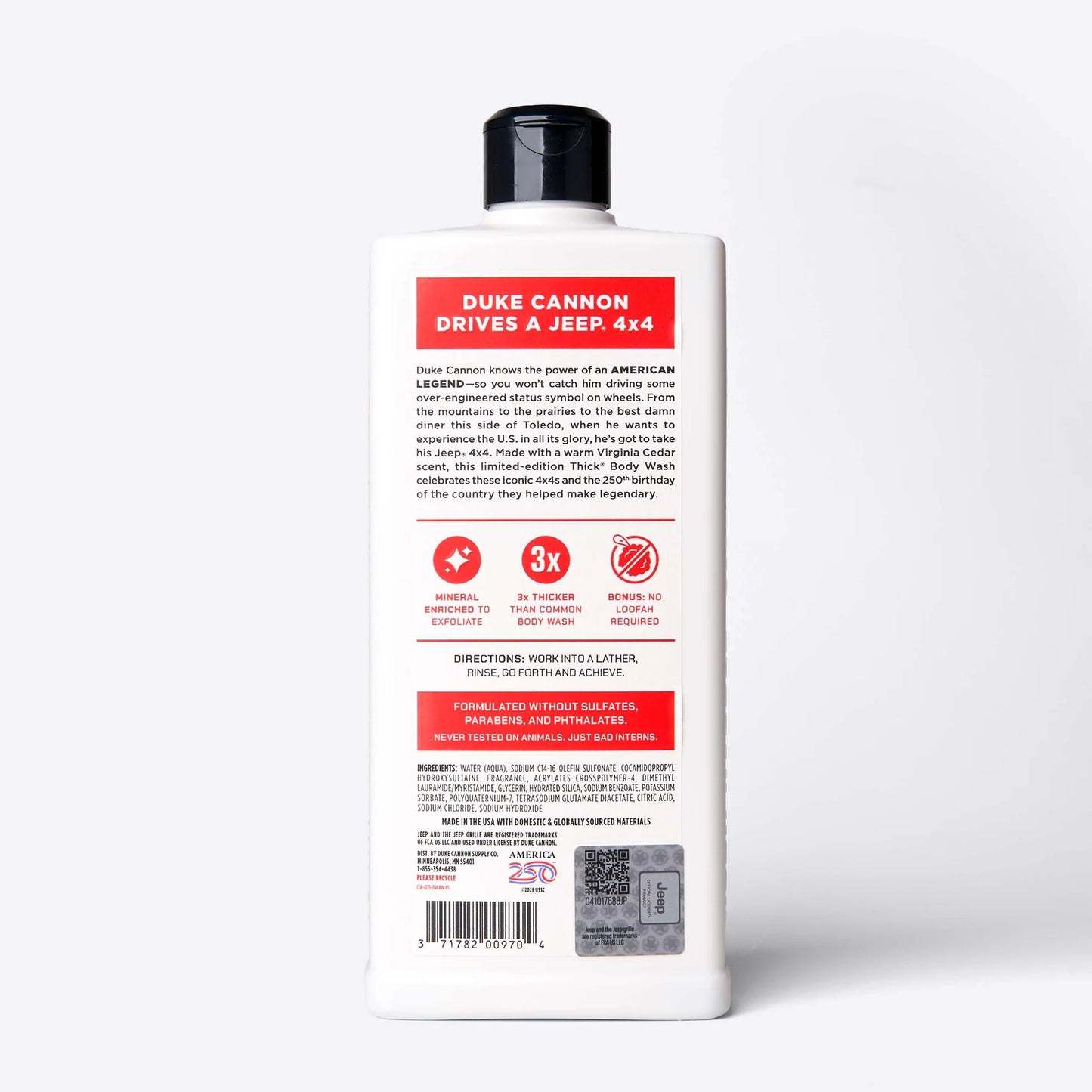 Jeep® Brand Body Wash - American Legend
