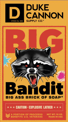Big Ass Brick of Soap - Big Bandit