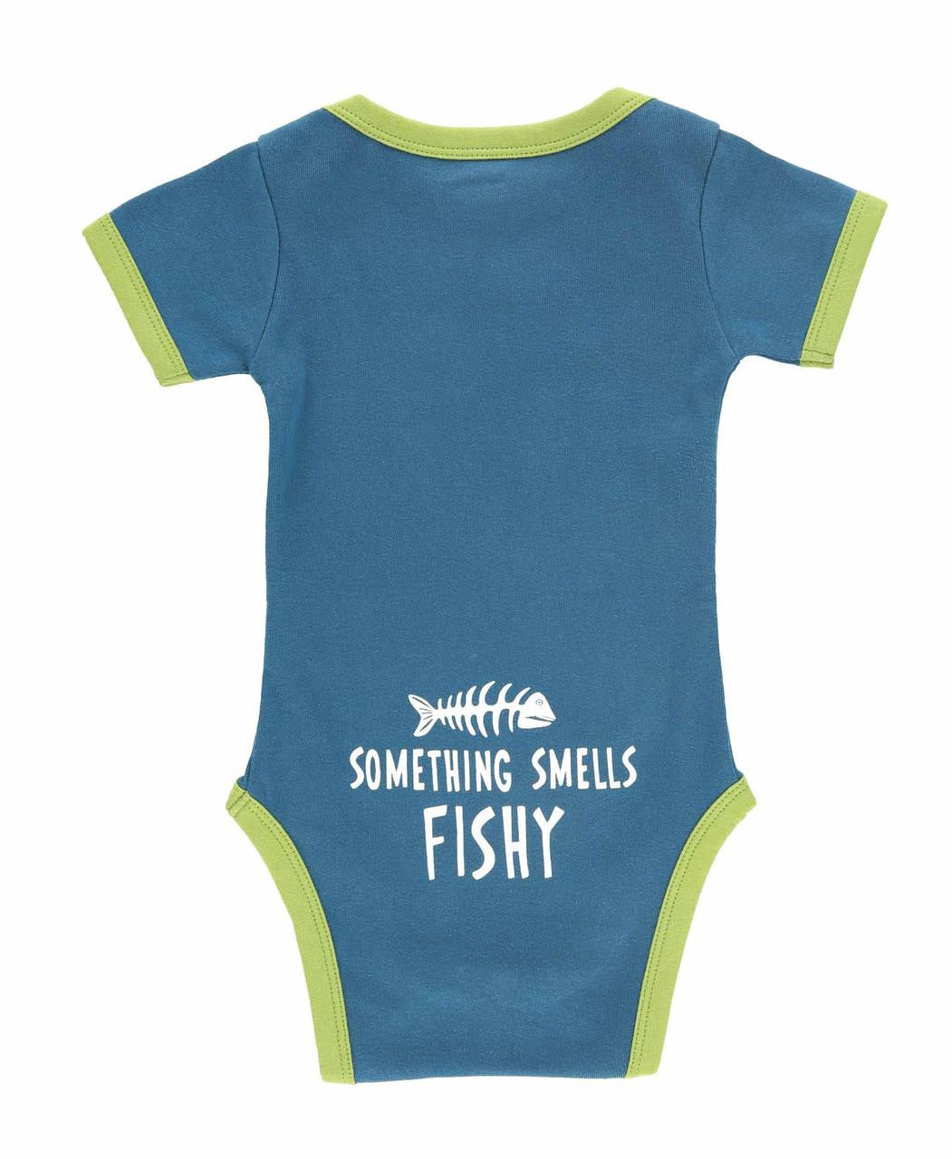 Fishing Buddy Creeper Onesie