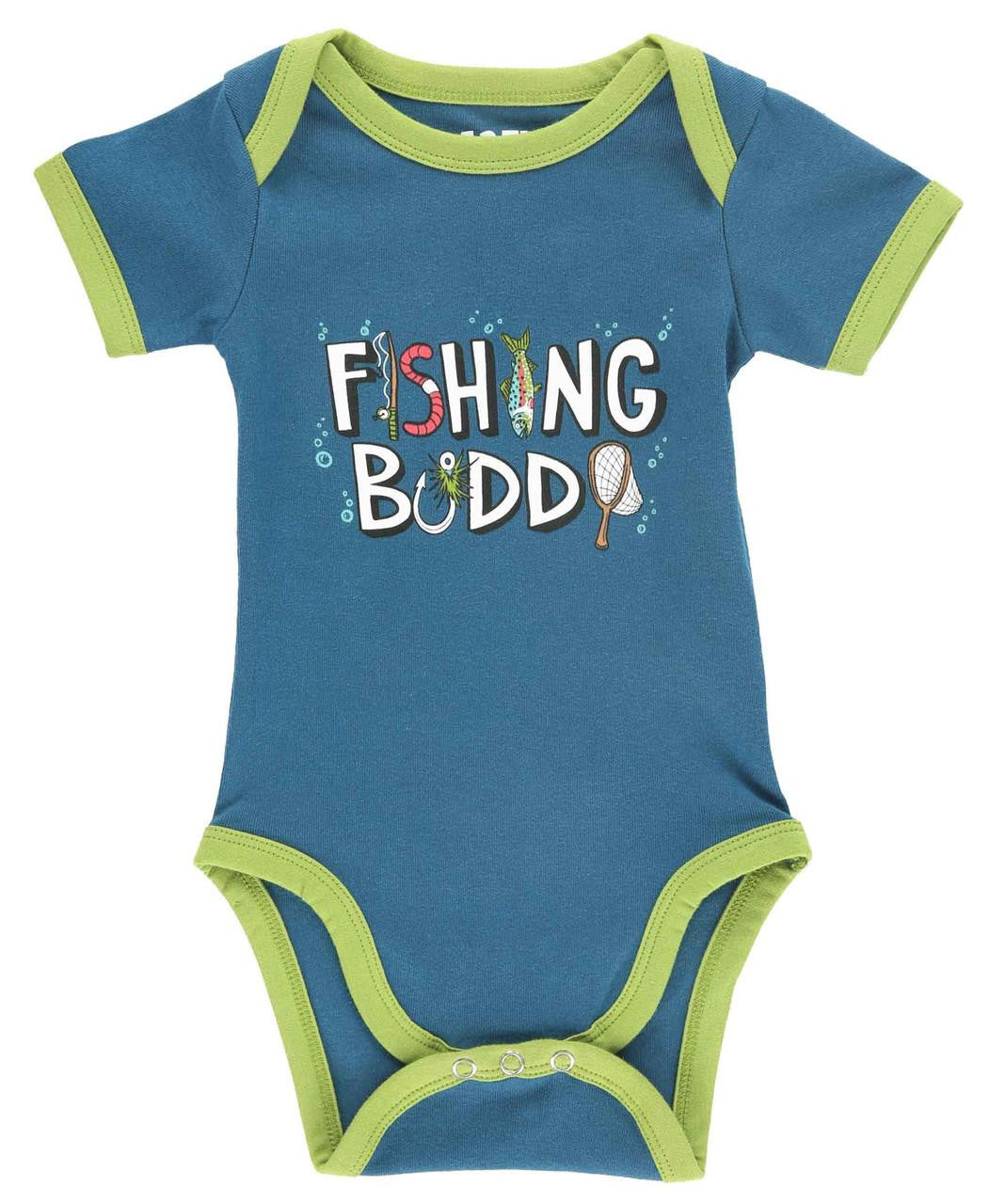 Fishing Buddy Creeper Onesie