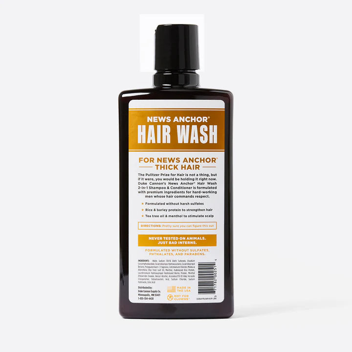 2-in-1 Hair Wash - Bay Rum (10oz)