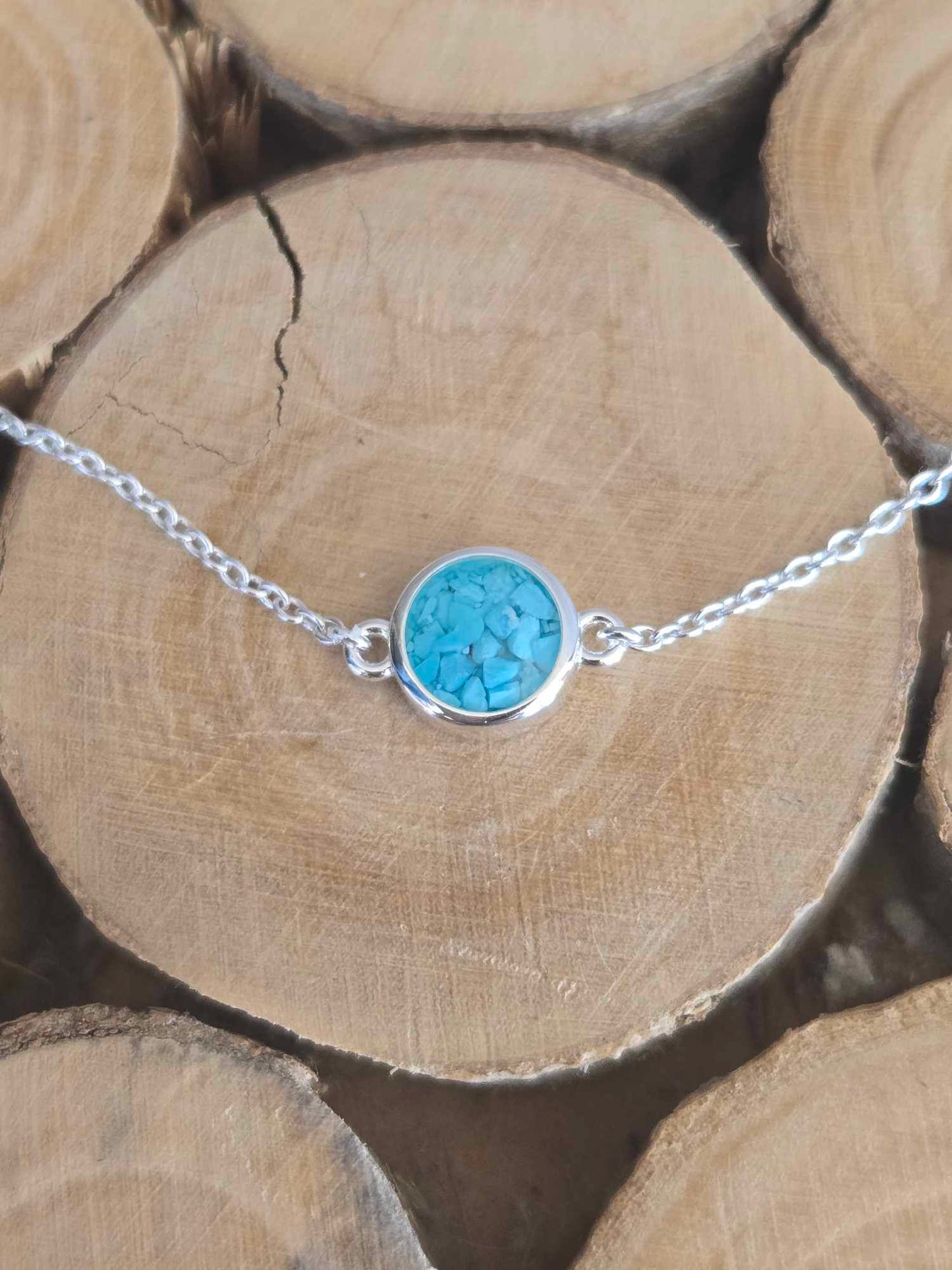 Delicate Dune Round Bracelet