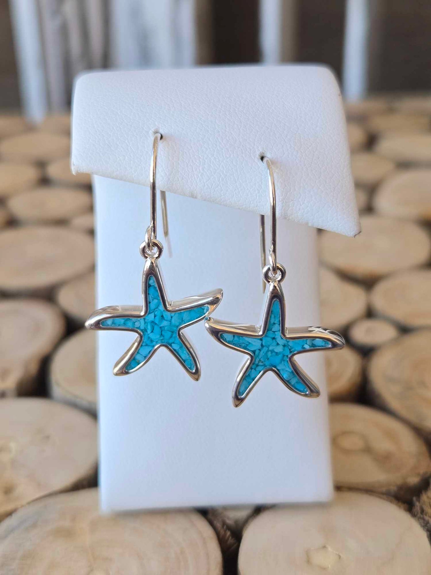 Starfish Drop Earrings