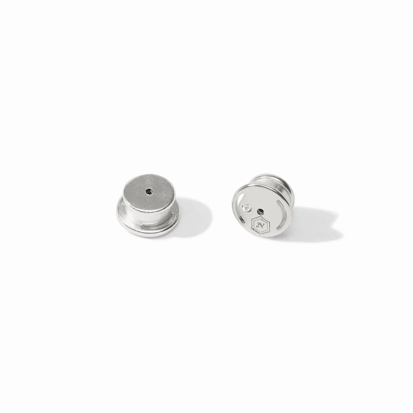 Canterbury Hoop & Charm Earring - Silver