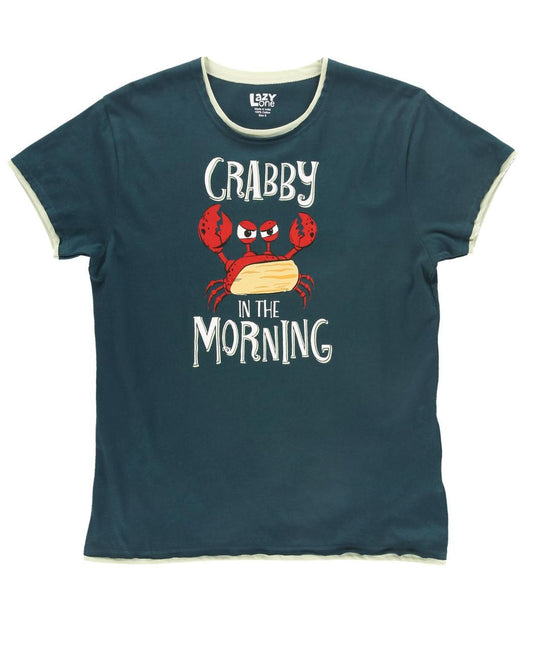Crabby in the Morning Women's Pajama Tee