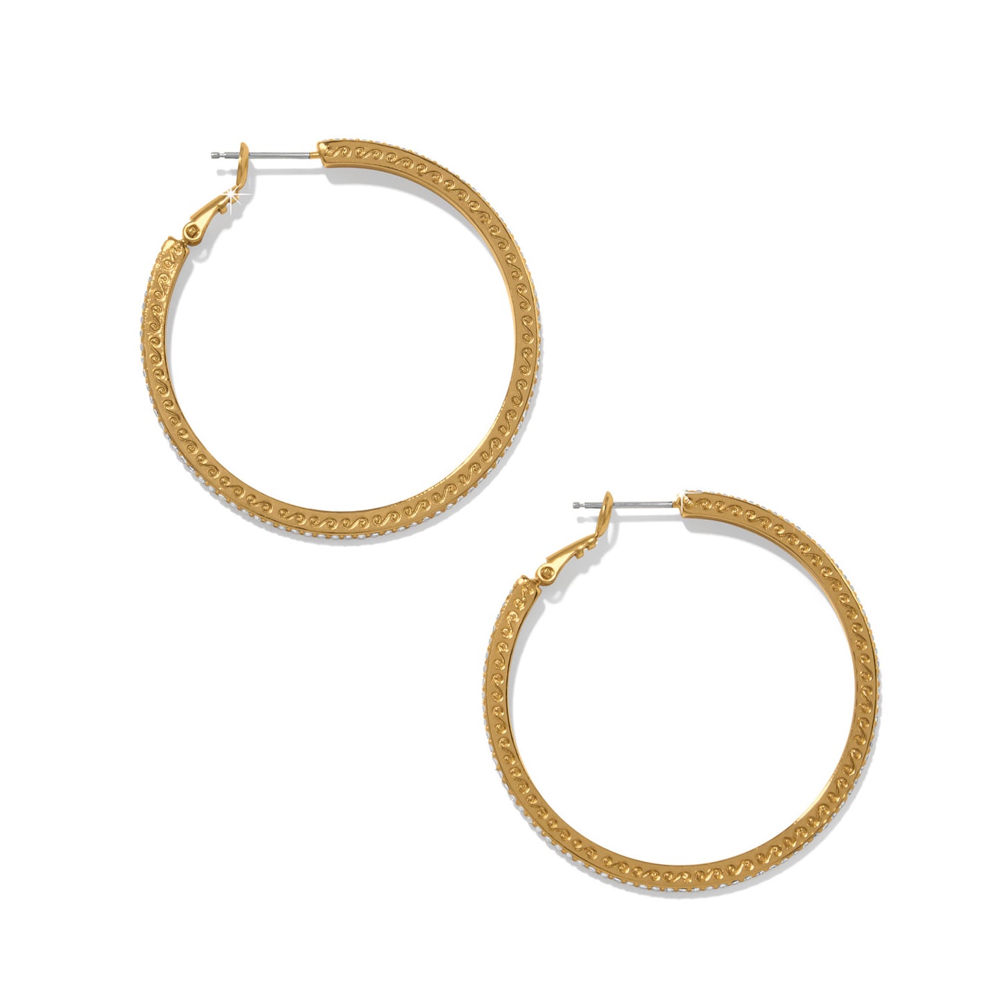 Meridian Eclipse Thin Large Hoop Earrings