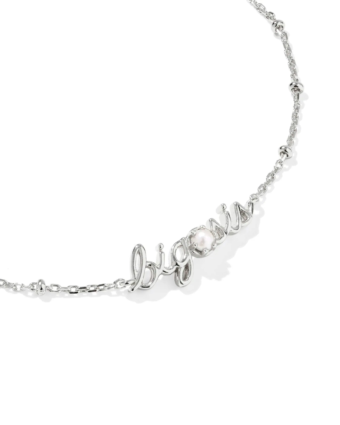 Big Sis Silver Delicate Chain Bracelet