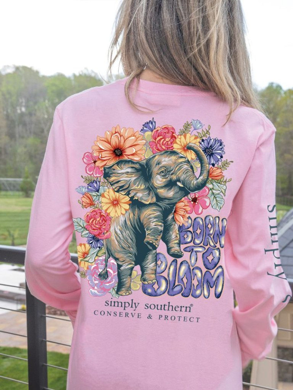 Born to Bloom Long Sleeve Tee