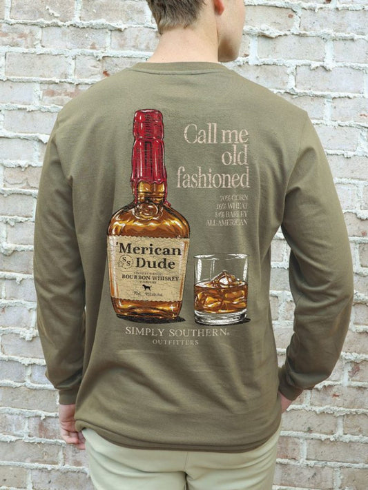 Whiskey Long Sleeved tee