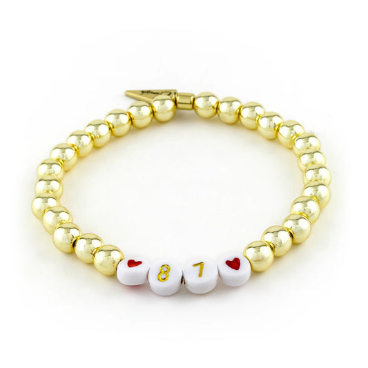 87 Heart Bracelet
