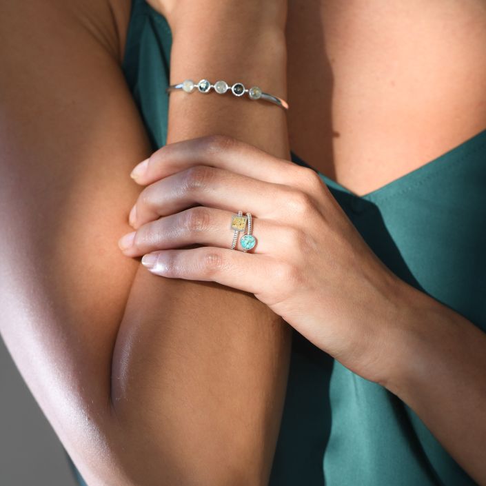 Rope Stacker Ring - Round