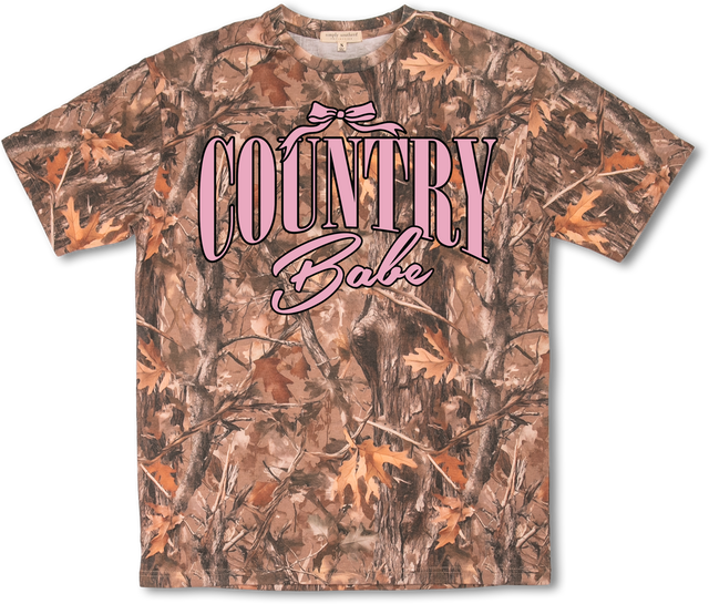 Camo Country Babe Tee