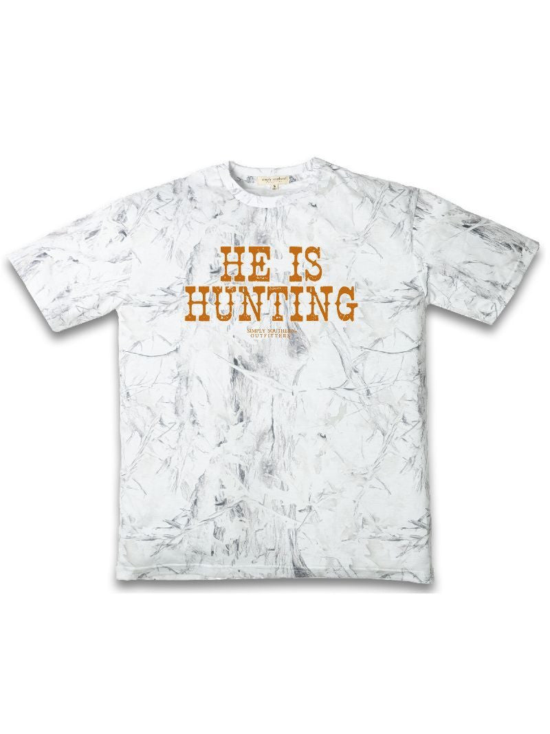 He Is Hunting tee