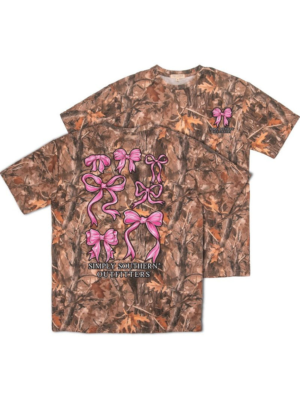 Camo Pink Bows Tee