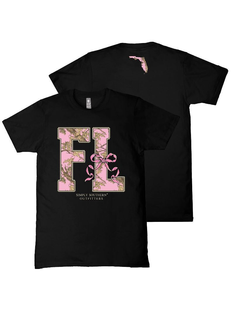 Florida Pink Camo tee
