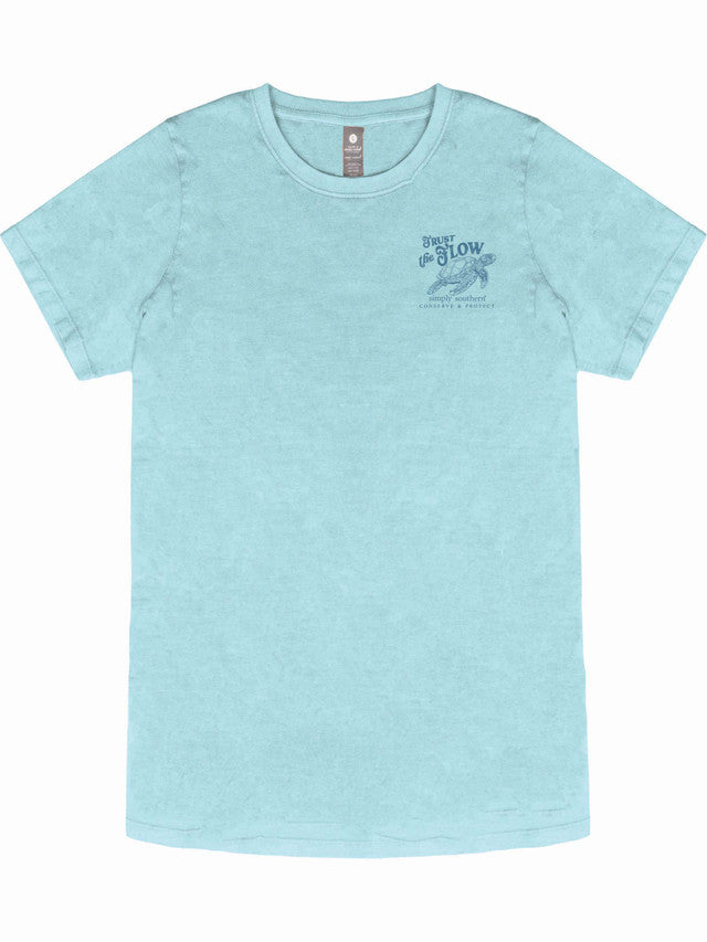 Trust the Flow Turtle Tracker Tee
