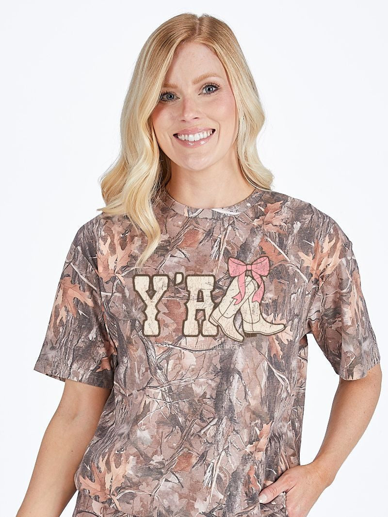 YALL Camo tee