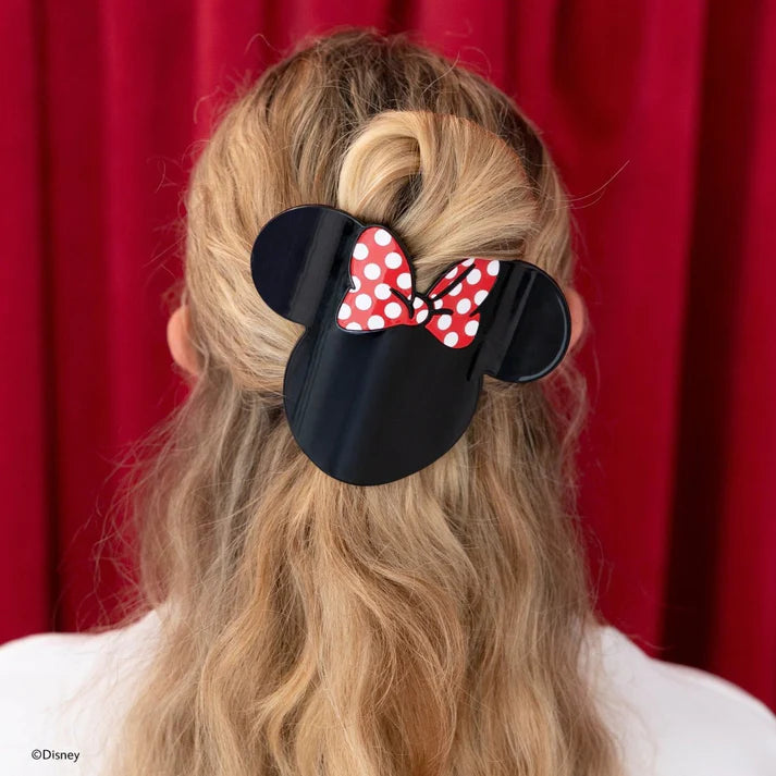 Disney: Minnie Mouse Shaped Large Flat Hair Clip