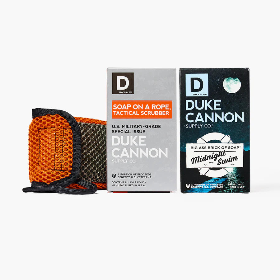 Tactical Scrubber + Soap Bundle - Midnight Swim