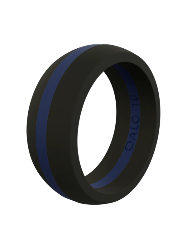 Qalo - Thin Blue Line Ring